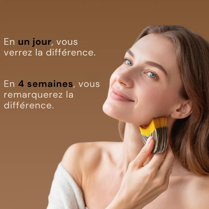 Brosse lymphatique pour le visage